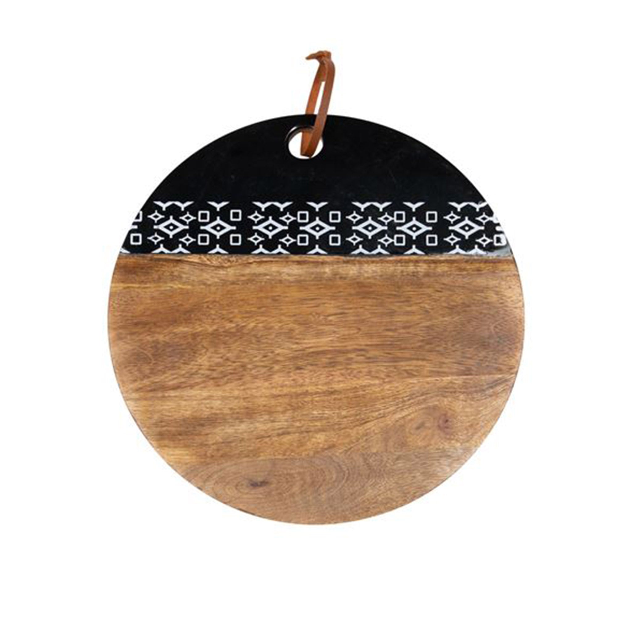 round wood cutting board