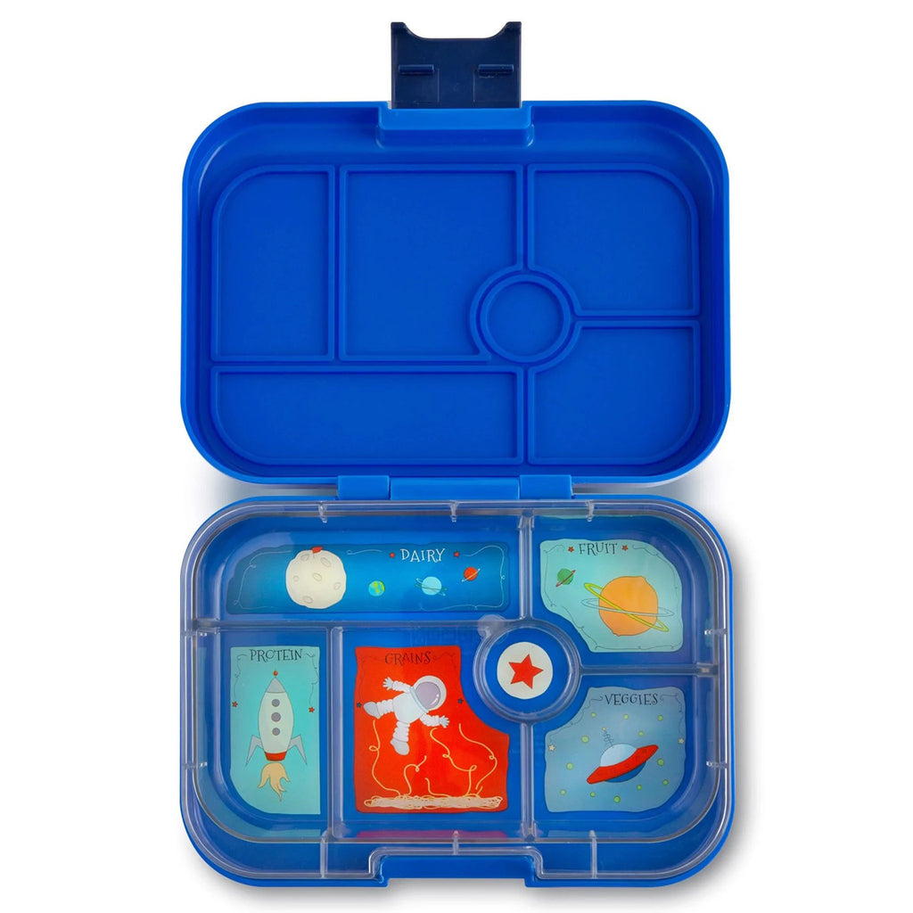 Yumbox Panino 4 Compartment Hazy Blue with Panther Tray – Kol Kid