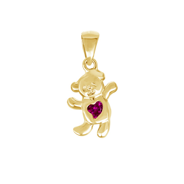 Triple Bear Charm Necklace – The Golden Bear