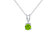 peridot pendant