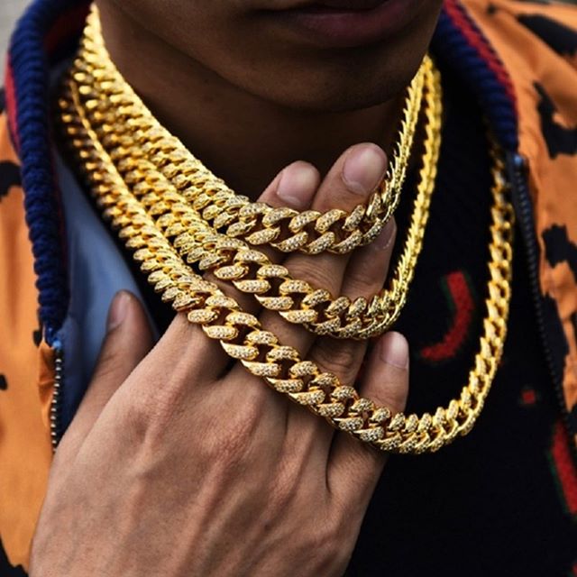 Men's Gold Chains in Hip Hop – VVS Jewelry