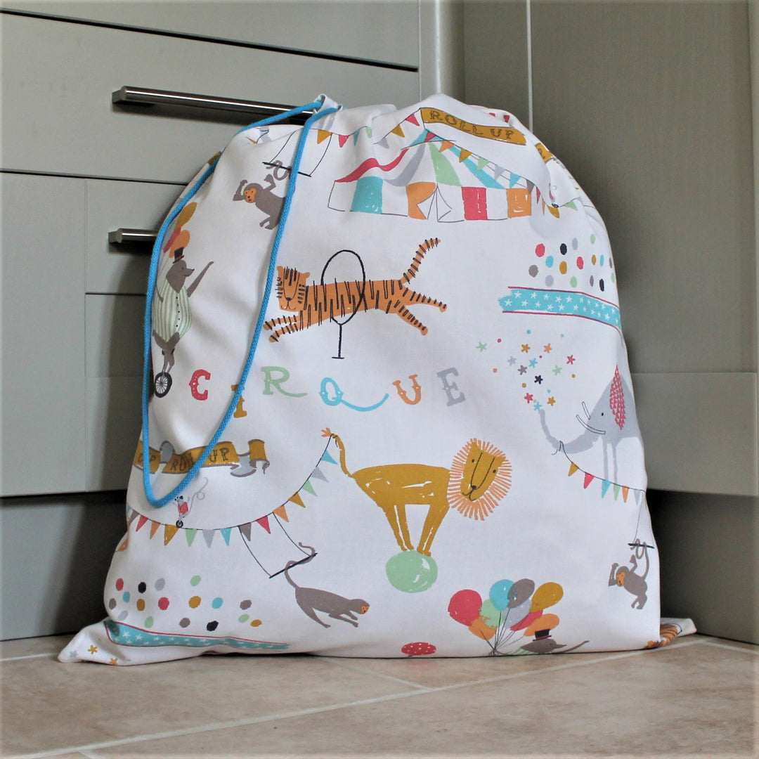 Fabric Toy Bags, Toy Sacks, Toy Storage – FromRagsToBags