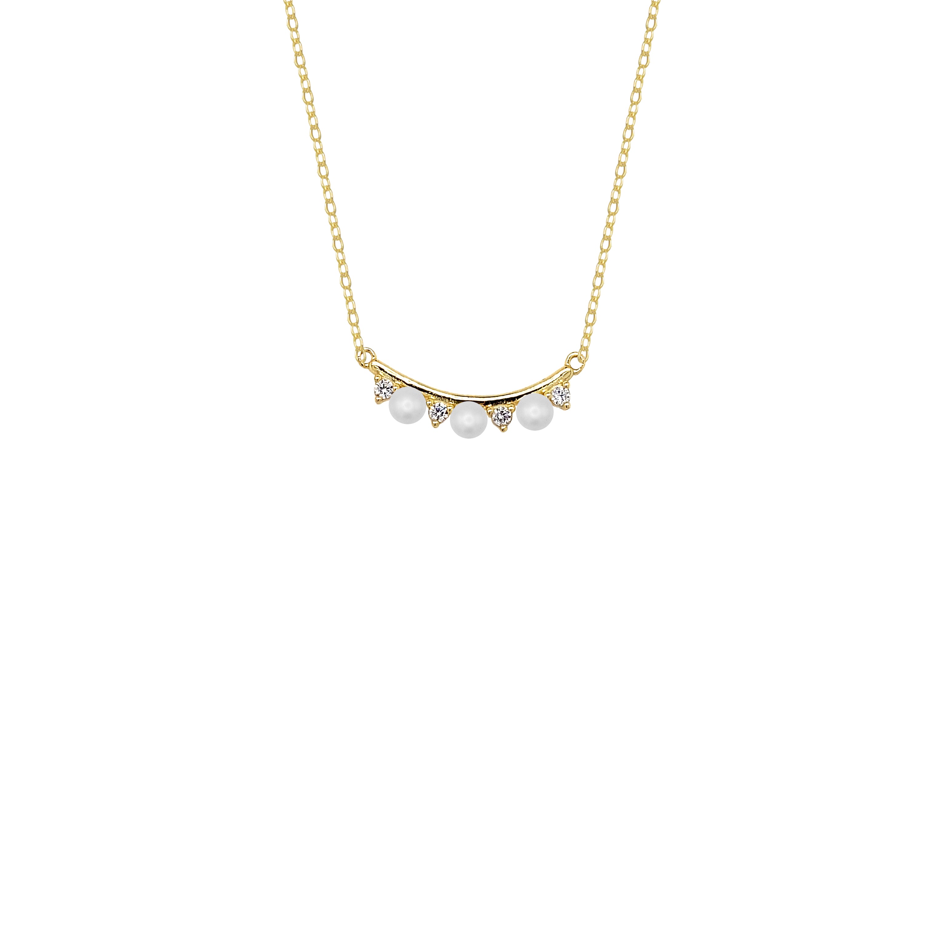 ARCO PEARL NECKLACE
