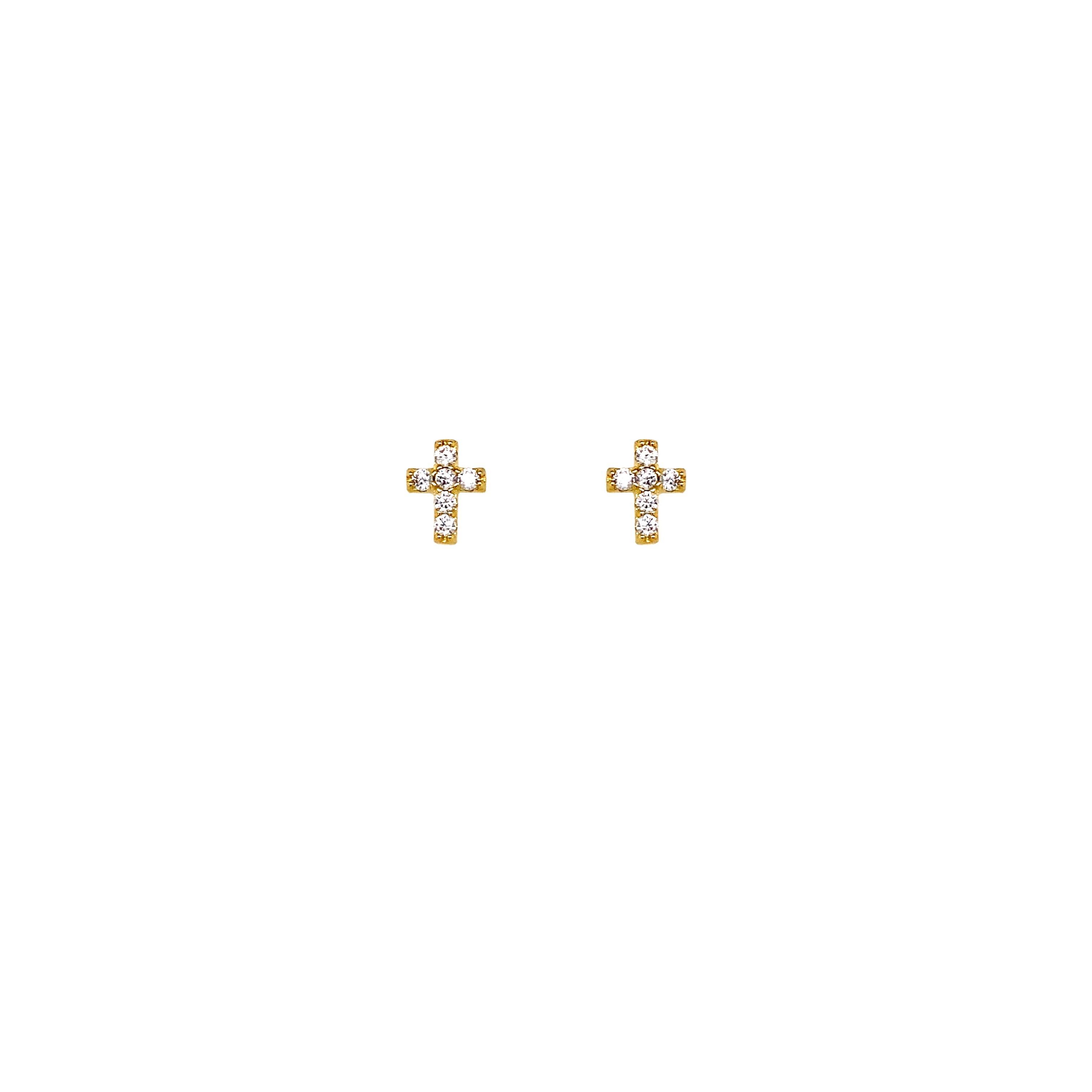 GAVIT CROSS EARRINGS