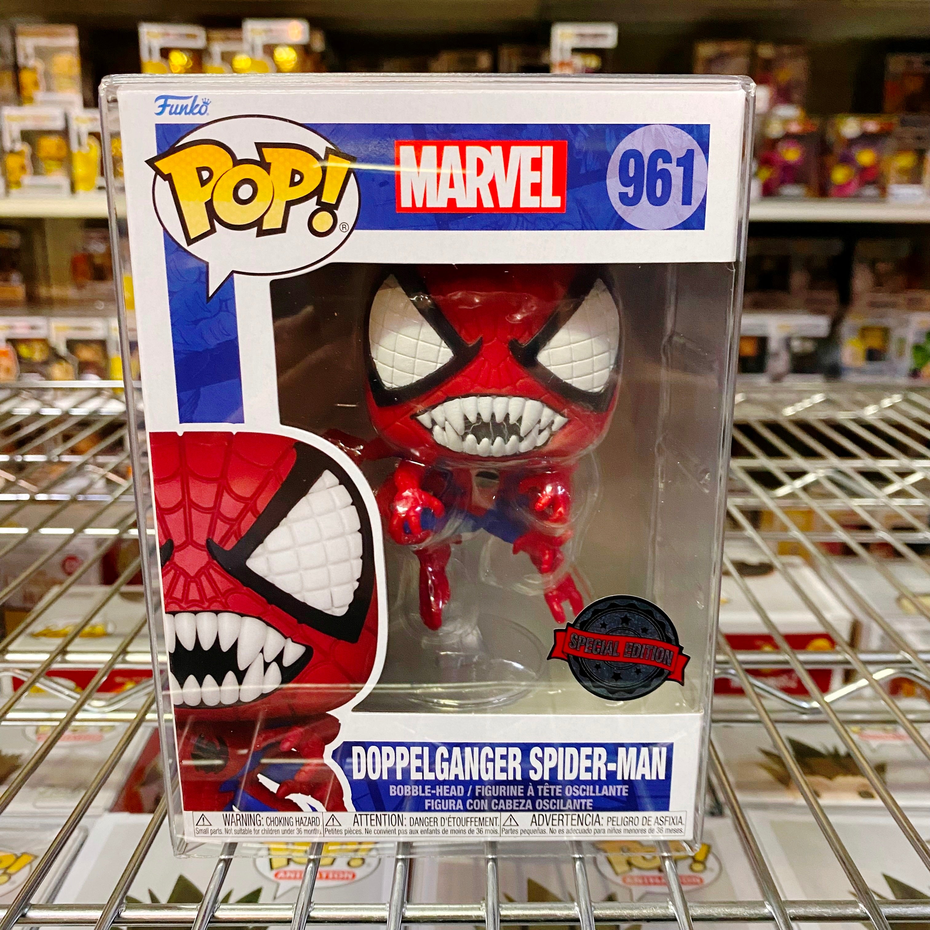 Funko Pop Marvel : Doppelganger Spider-Man #961 Vinyl Figure – POPNATION