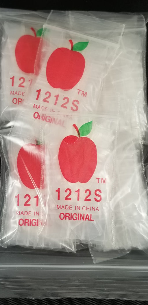 1212 Original Apple Bags 1/2 x 1/2- BLUE — TBS Supply Co