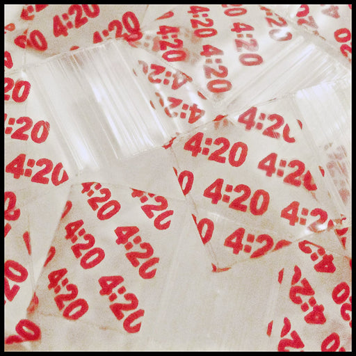 The Baggie Store 5858 Original Mini Ziplock 2.5mil Plastic Bags 5//8 x 5//8 Reclosable Baggies Red Dice