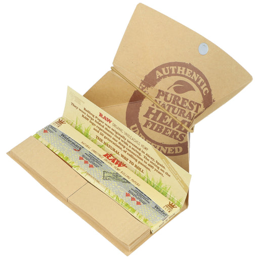 RAW Organic Hemp 1 1/4 Artesano-Fold Out Tray + Tips — TBS Supply Co