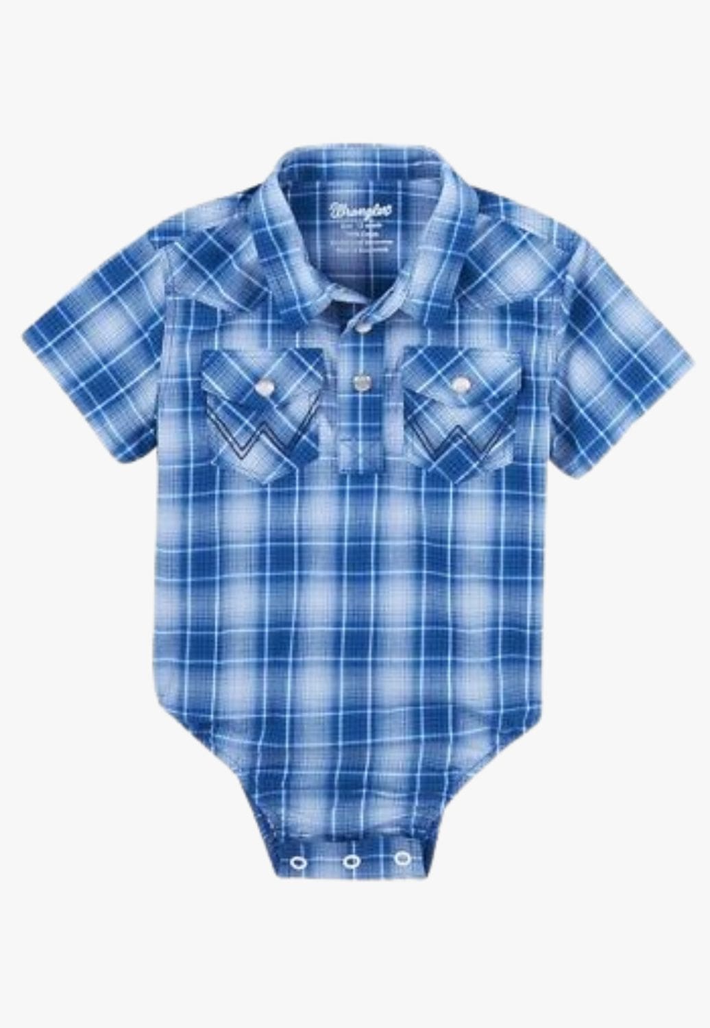 Wrangler Baby Boys Short Sleeve Bodysuit - W. Titley & Co