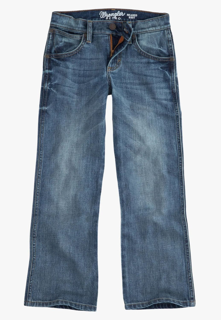 Wrangler Boys Retro Relaxed Bootcut Jeans - W. Titley & Co