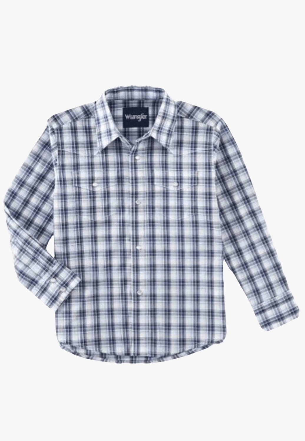 Wrangler Boys Wrinkle Resistant Long Sleeve Shirt - W. Titley & Co
