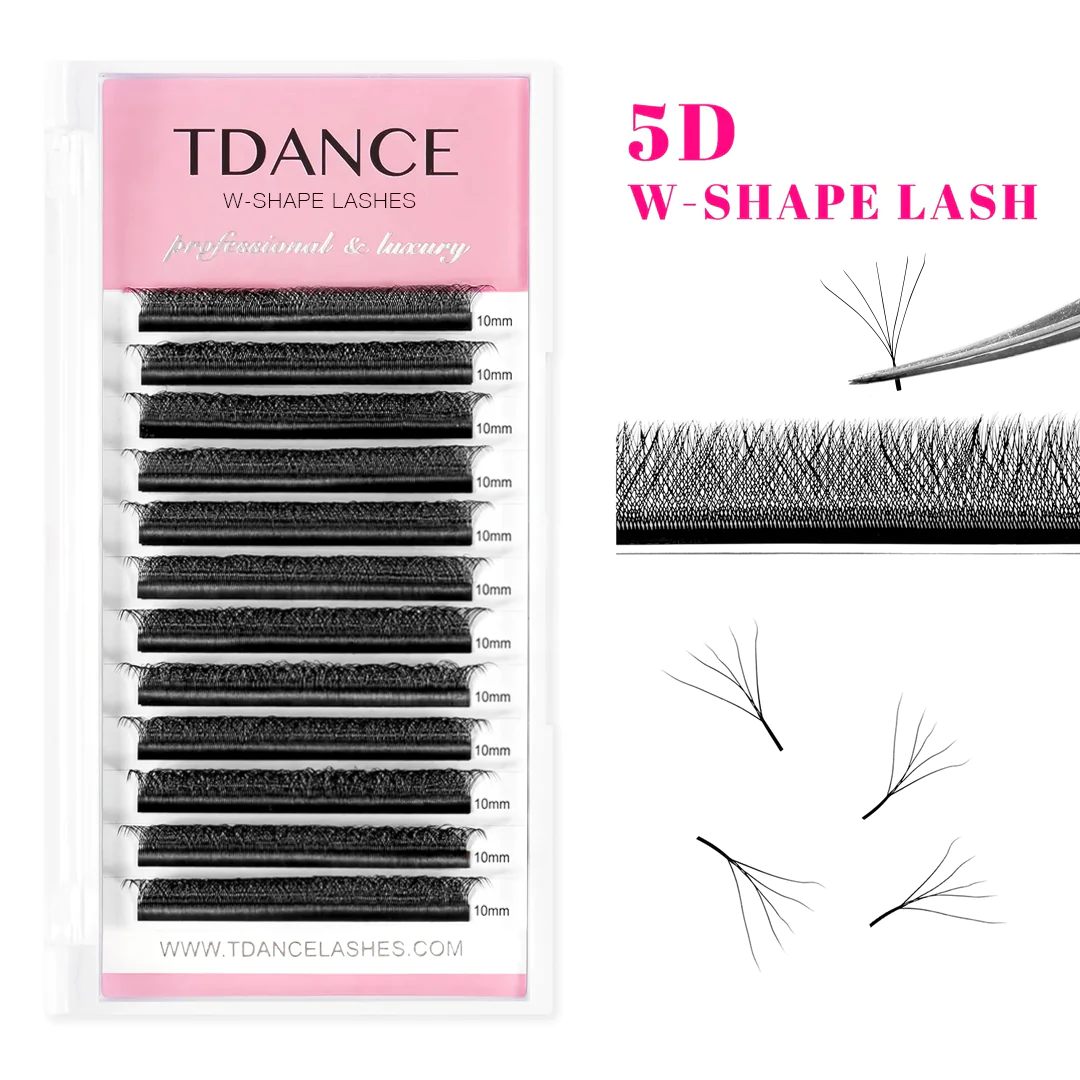 Fan TDANCE – Premade Volume 4D Lashes Style W