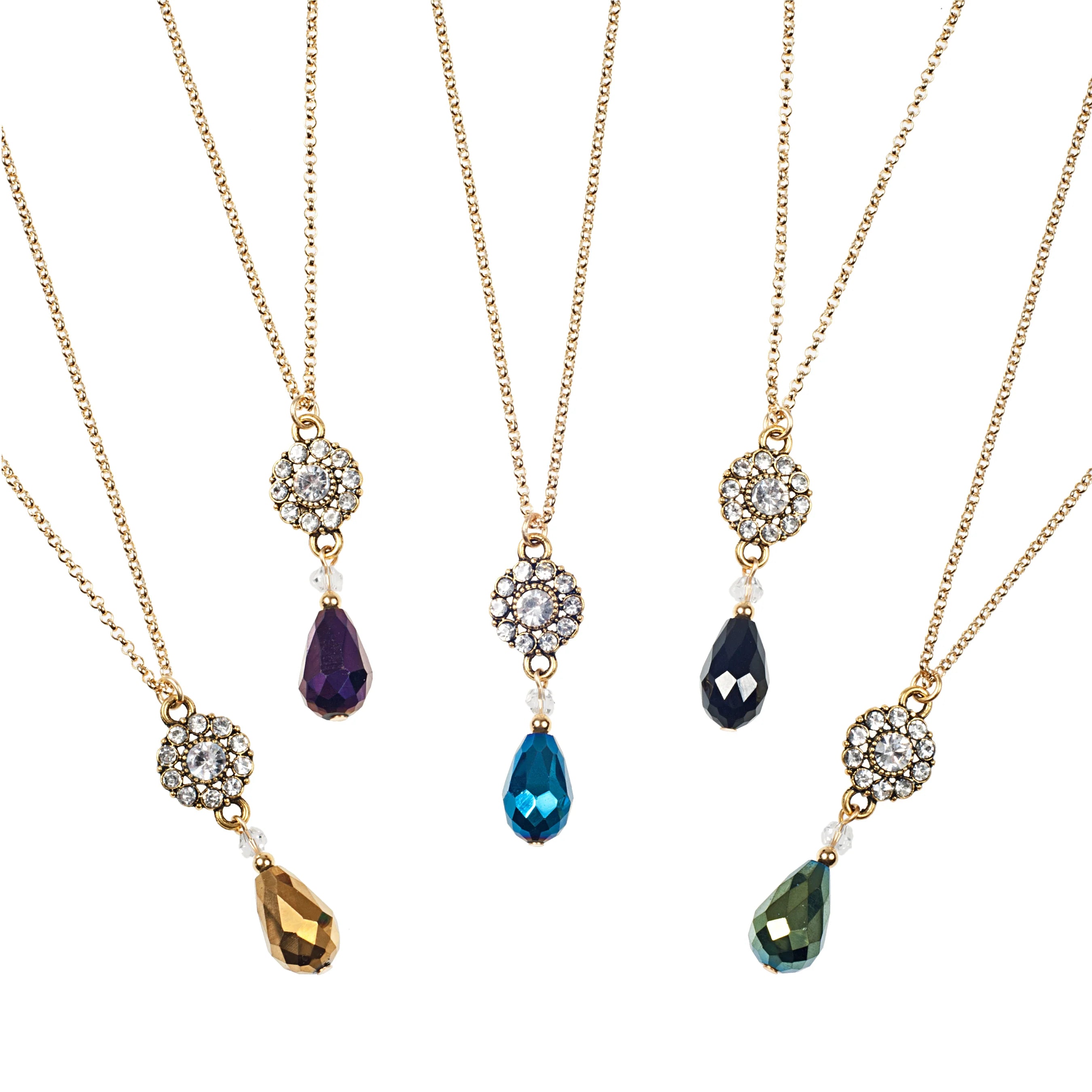 Crystal Medallion Choker