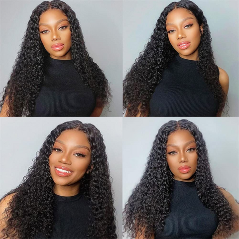 Transparent Lace Frontal Jerry Curly
