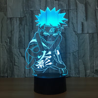 3d illusion lamp naruto