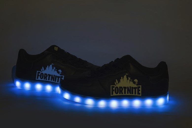 Fortnite Shoes Light Up Shoes Sneakers Unisex Shoes Colorful Flashing LED  Luminous Shoes Fortnite Gifts | make you popular and striking