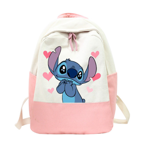 Stitch and Angel Backpack Girl Backpack Schoolbag Stitch Disney Gifts ...