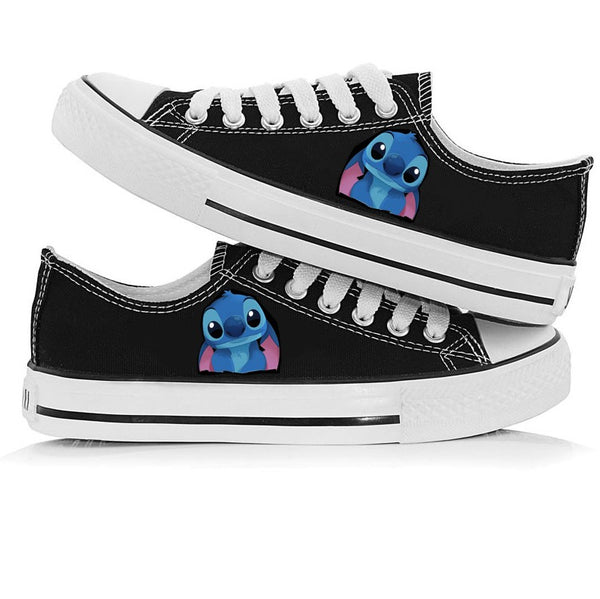 Stitch Low Tops Canvas Shoes Sneakers Kid Shoes Unisex Shoes Gifts ...