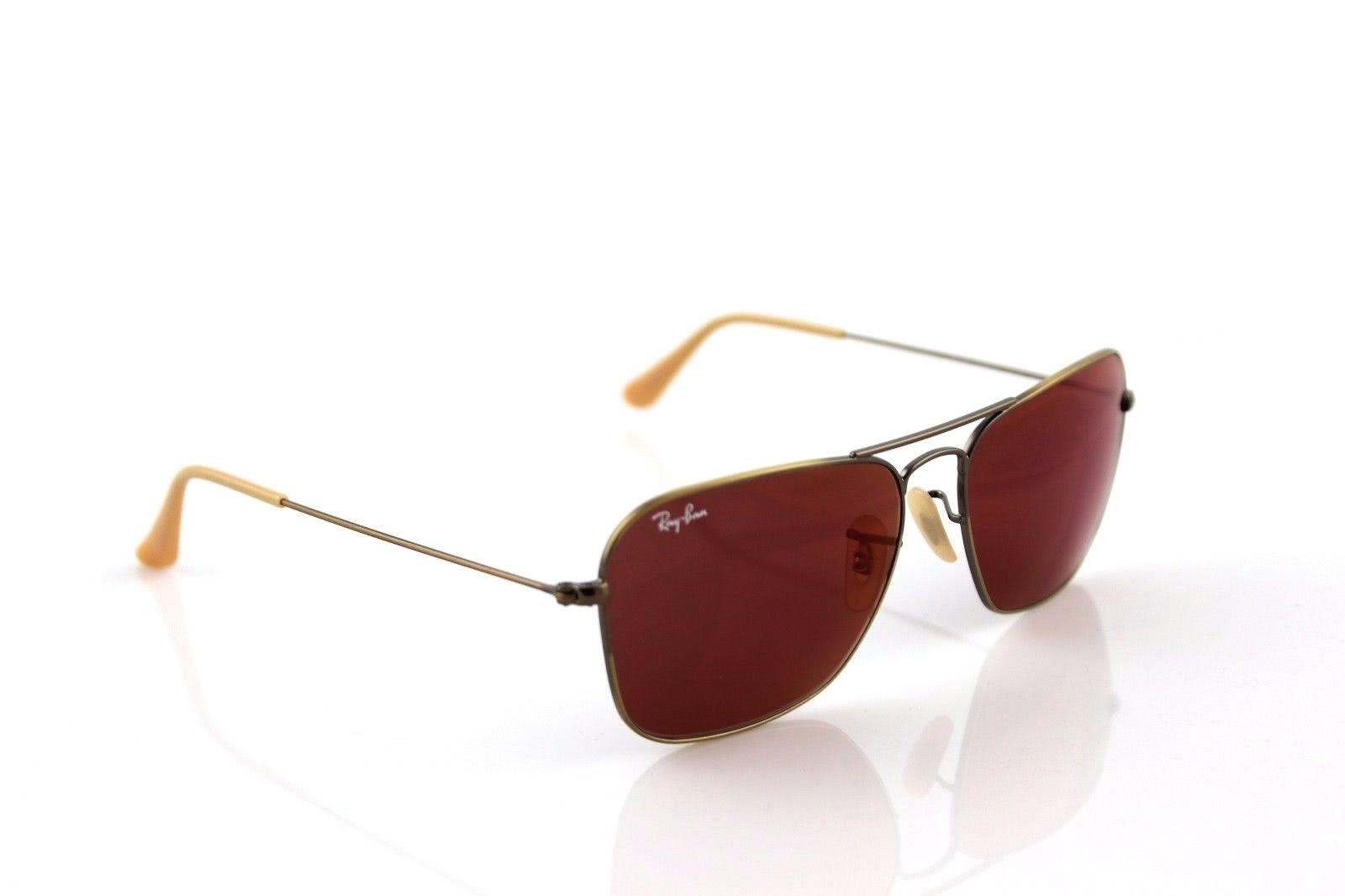 ray ban caravan red mirror