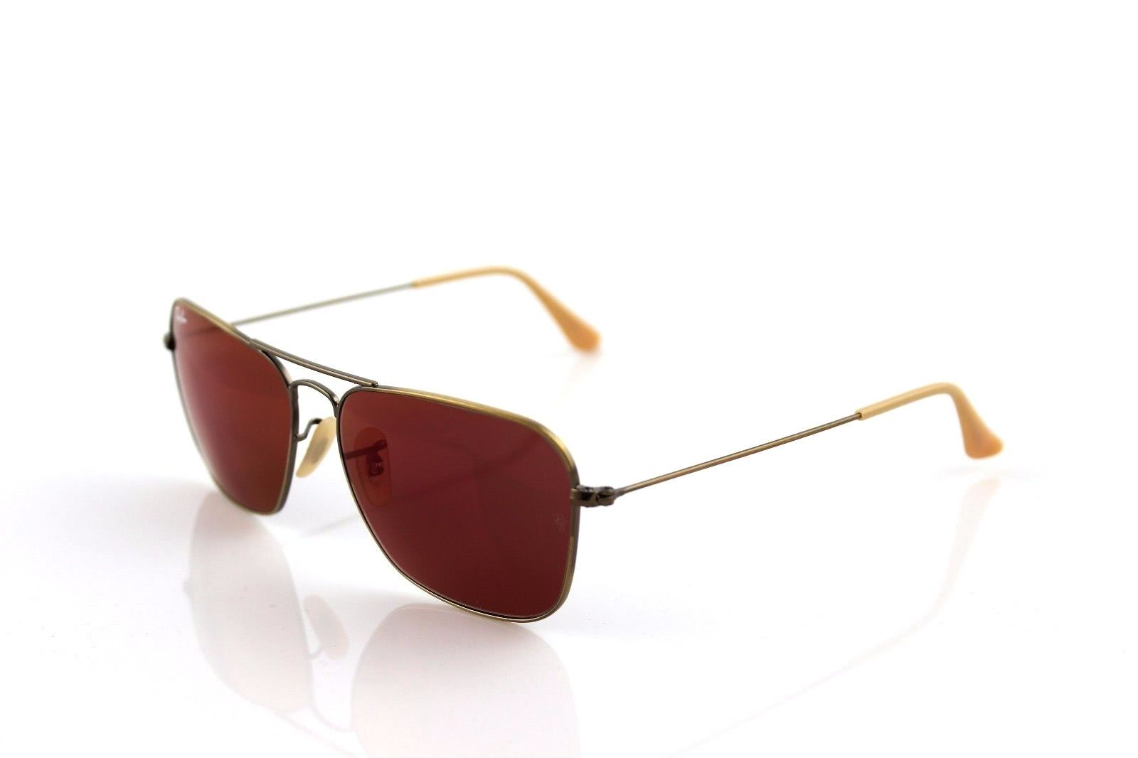 ray ban caravan red mirror