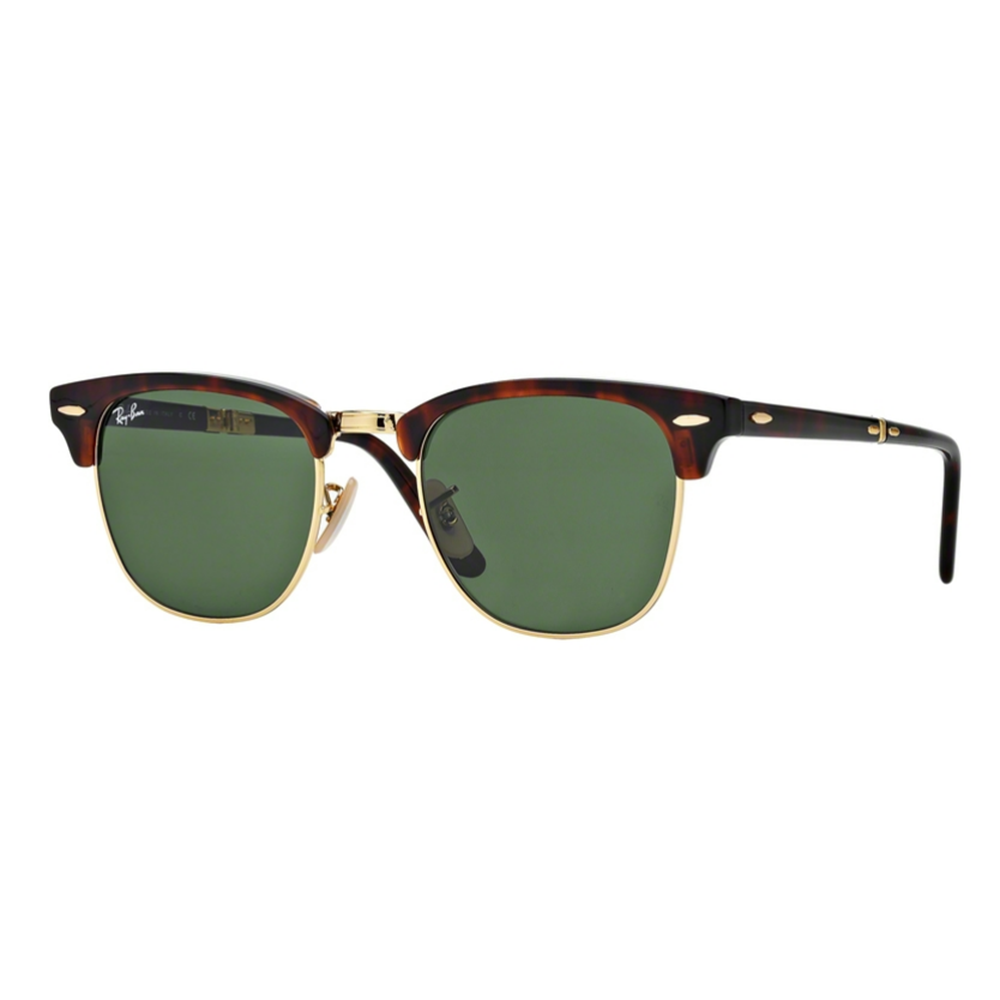 ray ban clubmaster folding tortoise