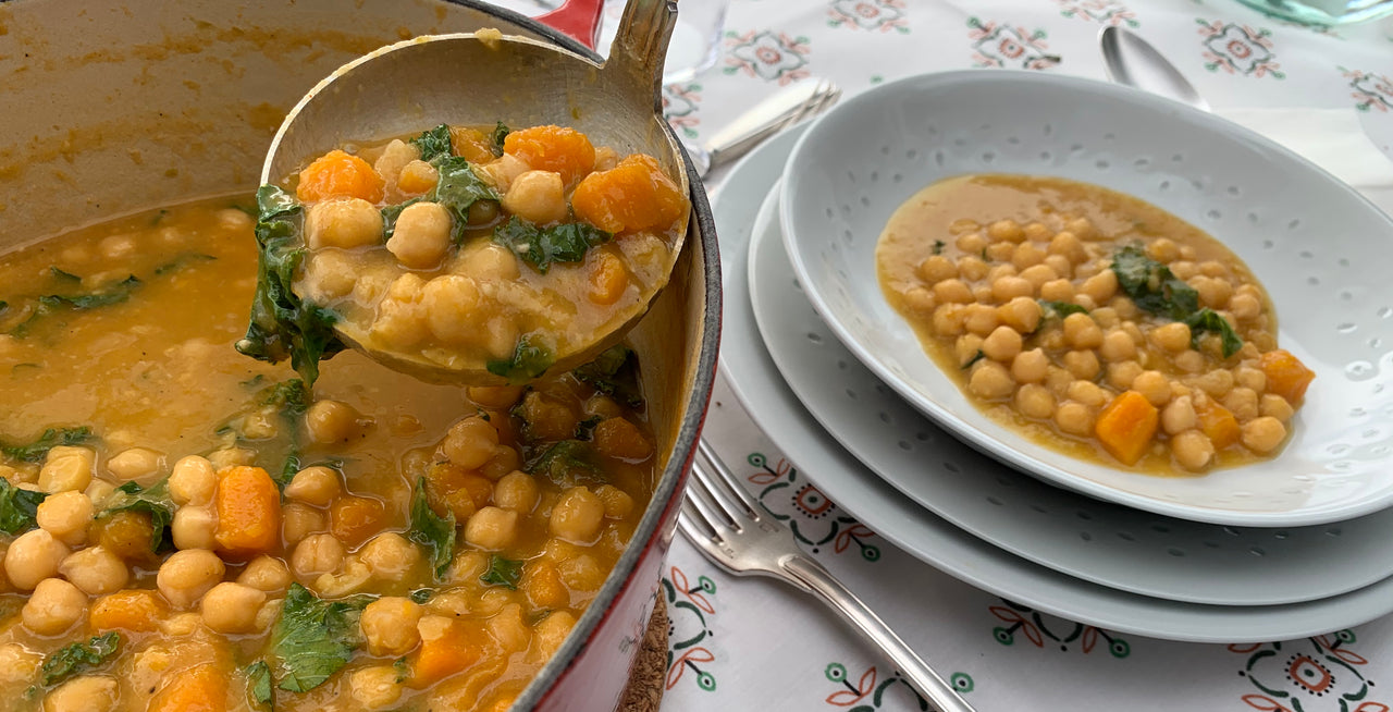 Garbanzos con Verduras y Kale | Dehesa El Milagro