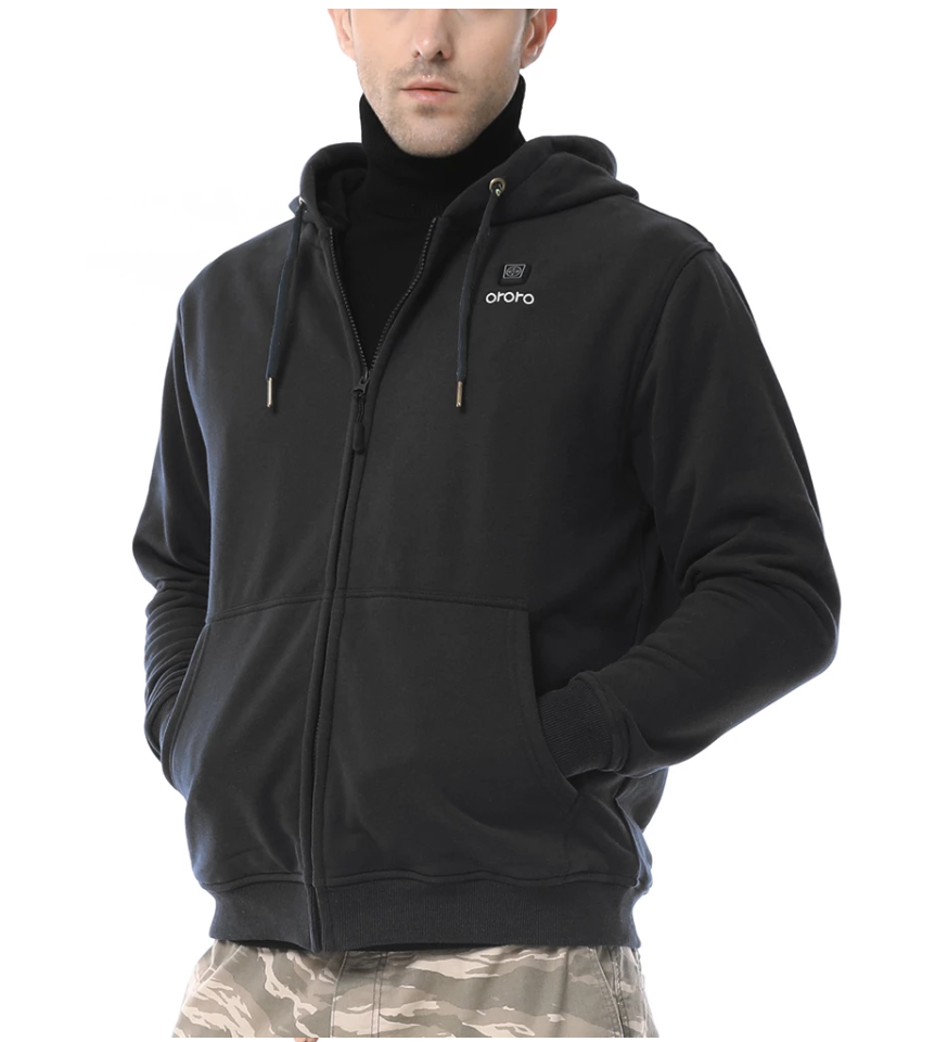 ororo heated hoodie with battery pack