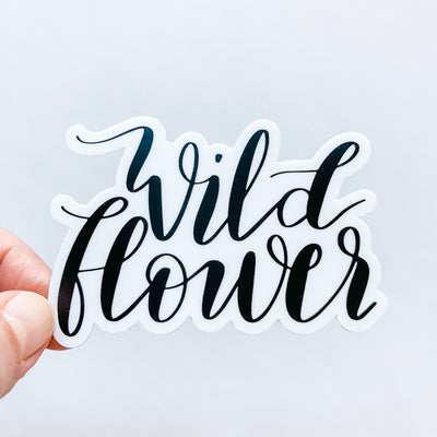 Will Hike For Wildflowers Sticker Decal – Wildflower Paper Company