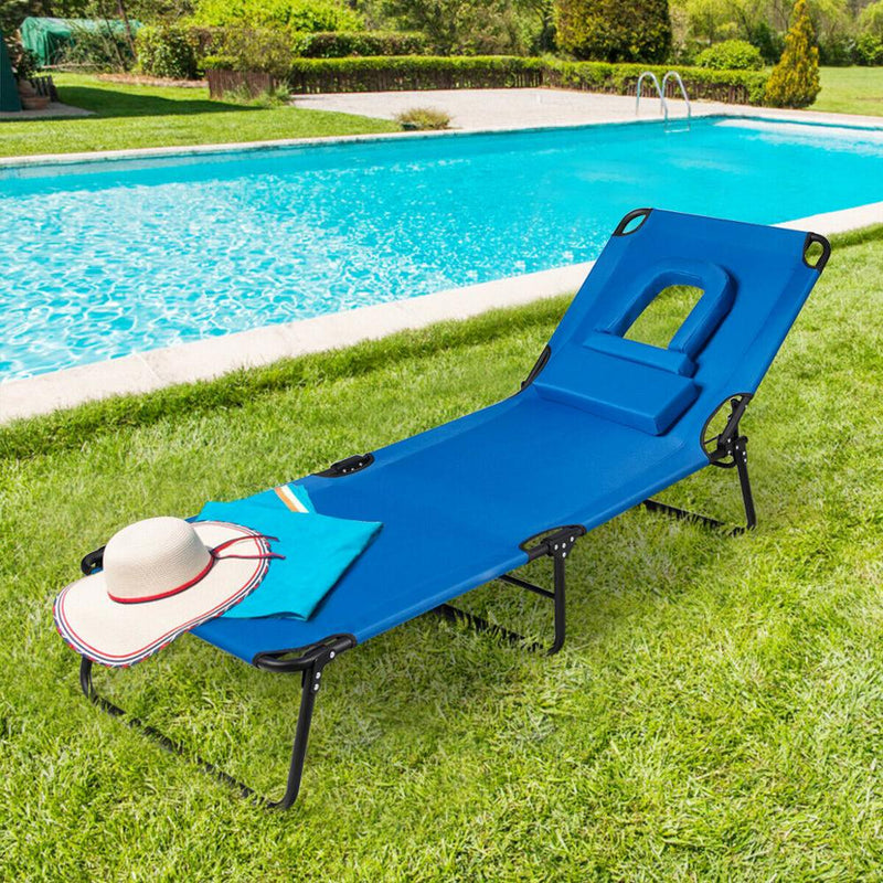 Folding Chaise Lounge Chair Bed Adjustable Outdoor Patio Beach Camping   Product Image 1604098685 800x 