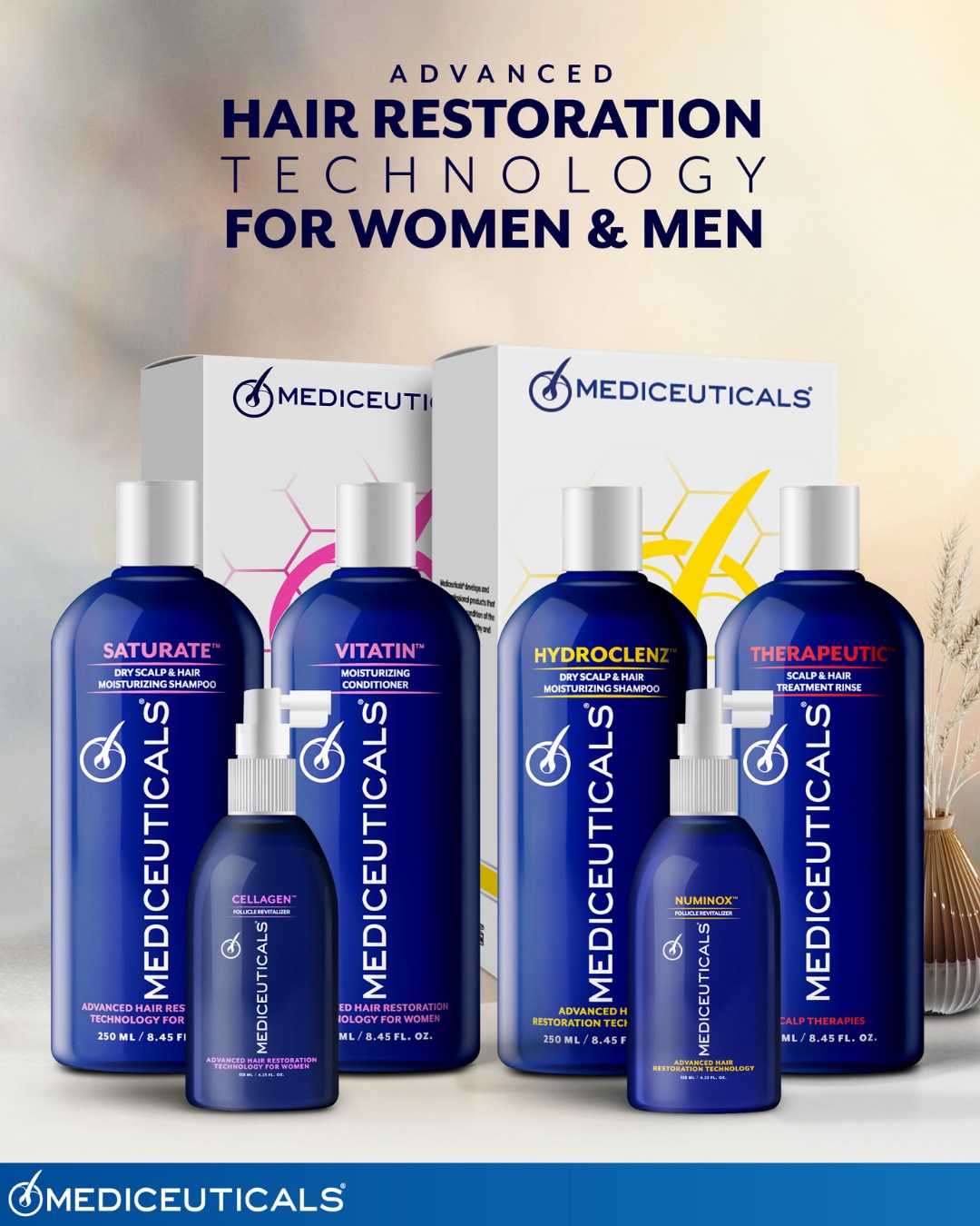 MEDICEUTICALS BIOCLENZ™ Hair Loss & Thinning Hair Shampoo for men (Nor –  HairCare Cyprus