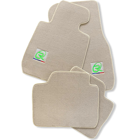 Beige Floor Mats For BMW 3 Series E90 Brand Tailored Set Perfect Fit