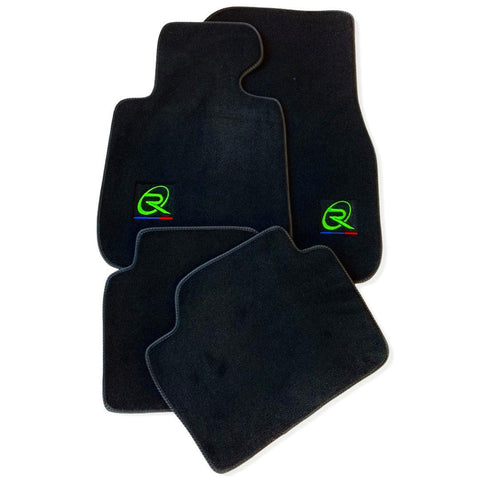 Floor Mats For BMW M4 Series F83 Tailored Set Perfect Fit Green