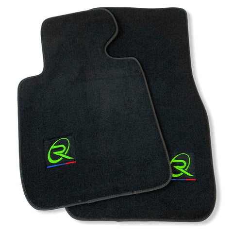 Black Floor Mats For BMW 3 Series E93 Tailored Set Perfect Fit