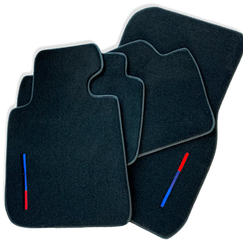 Black Floor Mats For BMW 3 Series E93 Tailored Set Perfect Fit