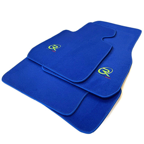 Blue Floor Mats For BMW 2 Series F45 Tailored Set Perfect Fit