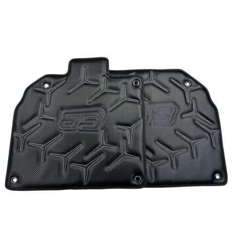 Carbon Leather Floor Mats for Lamborghini Aventador SVJ "63 Edition"