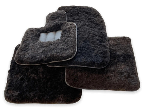 Genuine Sheepskin Floor Mats Bentley Bentayga Er56 Design Brand