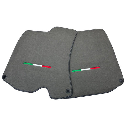 Gray Floor Mats For Ferrari Roma (2021-2024) Italian Edition