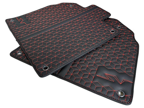 Leather Floor Mats for Lamborghini Aventador SV