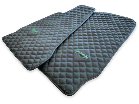Leather Floor Mats For Aston Martin Vanquish (2012–2018) ER56 Design