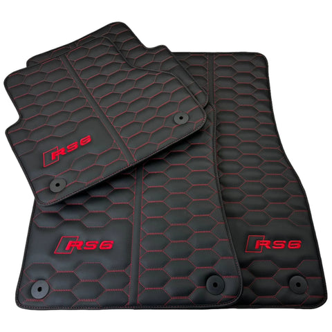 Leather Floor Mats for Audi RS6