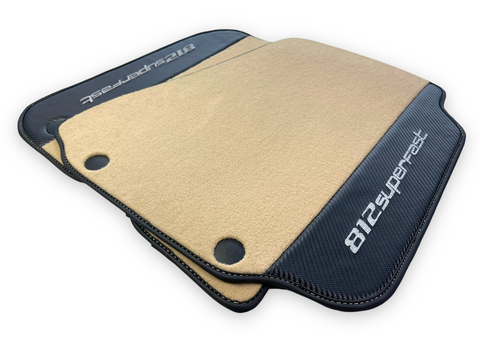 812 Superfast Beige Floor Mats