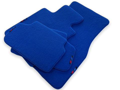 Blue Floor Mats For BMW 3 Series E46 Coupe With M Package