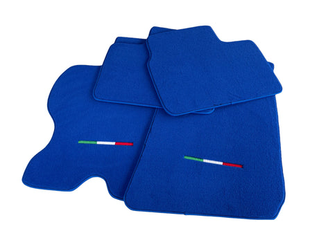 Floor Mats For Ferrari FF 2011-2016 Blue Italy Edition