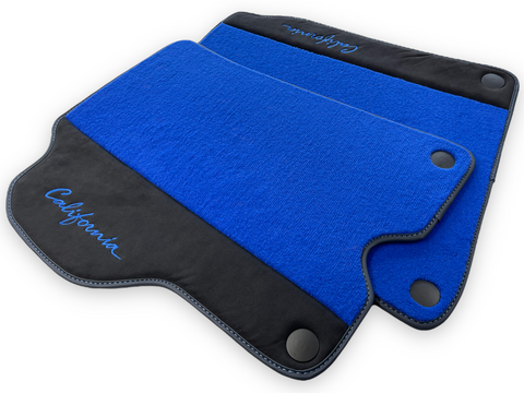 Blue California Floor Mats