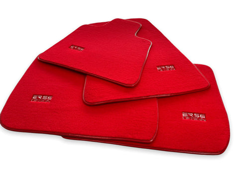 Floor Mats For Bentley Continental GT Red 2011–2018 Er56 Design