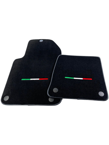 Black Floor Mats For Ferrari 599 Coupe 2006-2012 Italian Edition