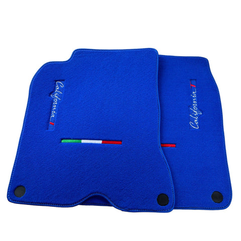 Blue Floor Mats For Ferrari California T 2015–2018