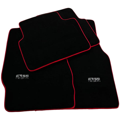 Black Floor Mats For Honda Civic V (1991-1995) ER56 Design