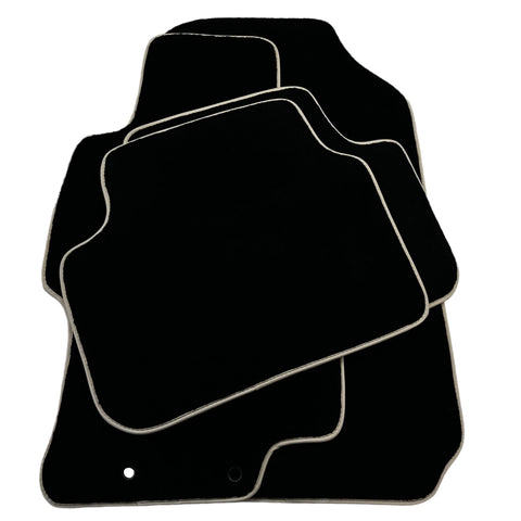 Schwarze Fußmatten für Honda Accord (2002–2008).